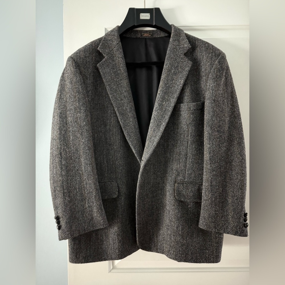 Mens Harris Tweed Sport Coat